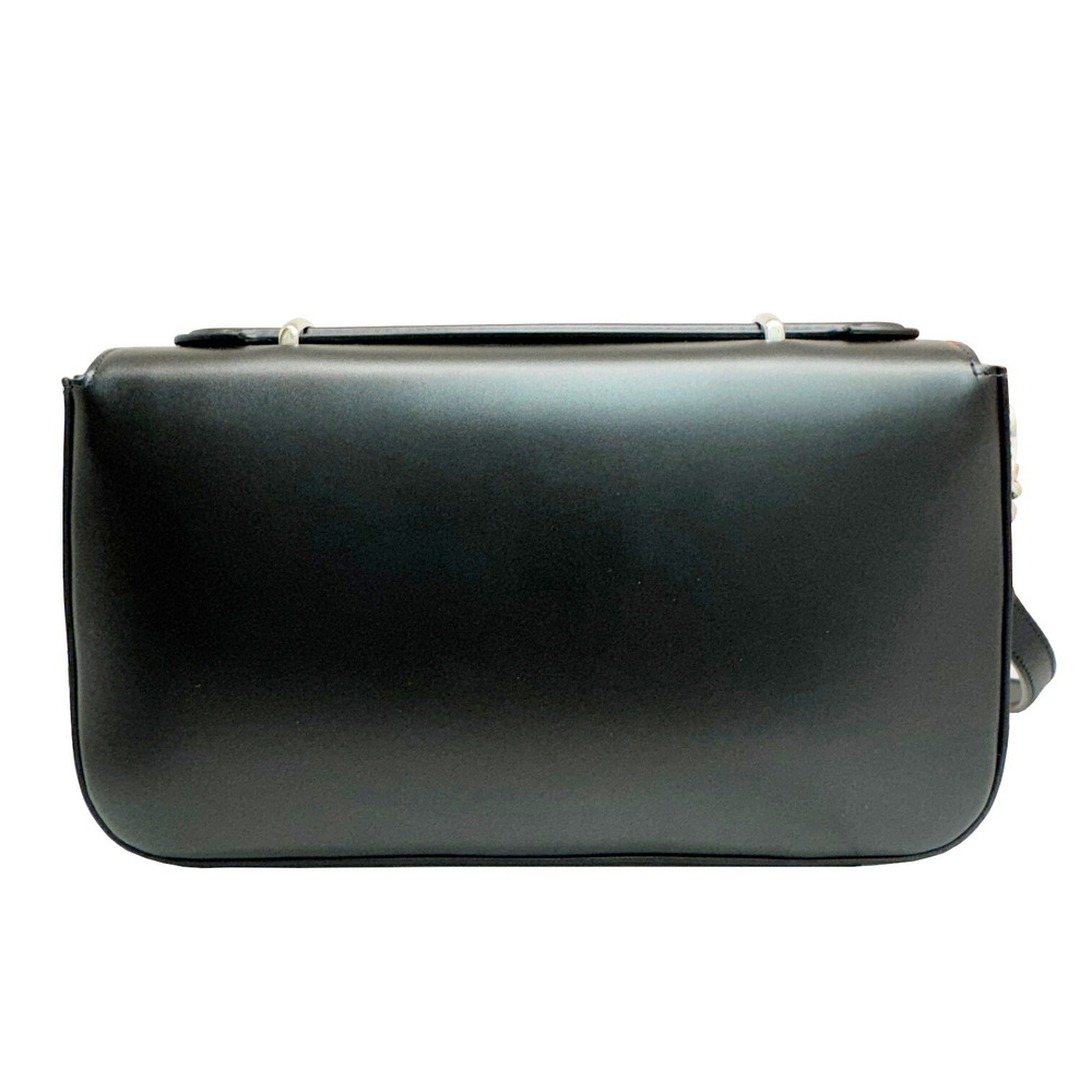 GUCCI GG Handbag Shoulder Bag Black Leather